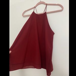 Maroon Tank